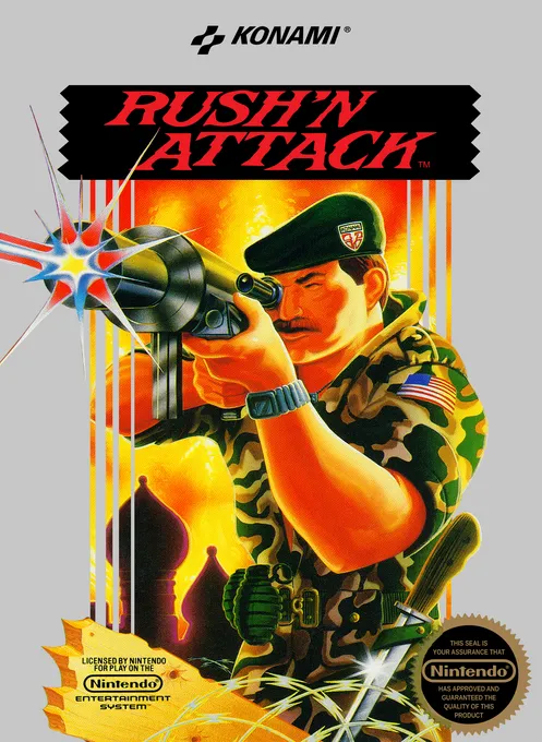 Rush'n Attack (Asia) (En) (Unlicensed)